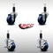 Service Caster 3'' SS Solid Poly Wheel Swivel 1-1/8'' Expanding Stem Caster Set 2 Brakes, 4PK SCC-SSEX20S314-SPUS-2-TLB-2-118 - alternate 5